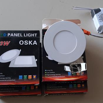 Product Review of DOWNLIGHT LED BULAT RATA PLAFON 3W 6W 12W 18W CAHAYA PUTIH/KUNING- 3000K/6500K LAMPU PLAFON BULAT from Tokopedia customer review 0