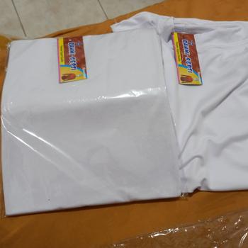 Product Review of Baju Manset Kaos Polos Hitam Putih from Tokopedia customer review 0