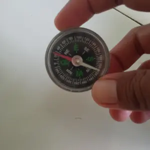 Kompas Pramuka 4 cm Diameter Alat Peraga Pramuka untuk Pendidikan Anak Sekolah Menunjukkan Arah Utara Selatan Timur Barat