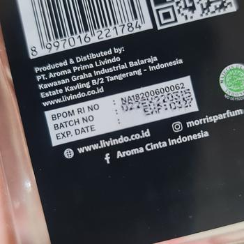 Product Review of Morris Parfum Pria Lifestyle Edition 100 ml - Metropolis from Tokopedia customer review 0