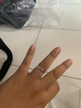 Product Review of Cincin Perak 925 Unisex Polos SSR120 from Tokopedia customer review 0