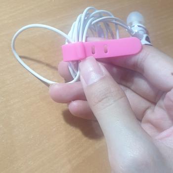 Product Review of Pengikat Kabel / Penggulung Cable / Binder Klip Cable / Cord Holder from Tokopedia customer review 3