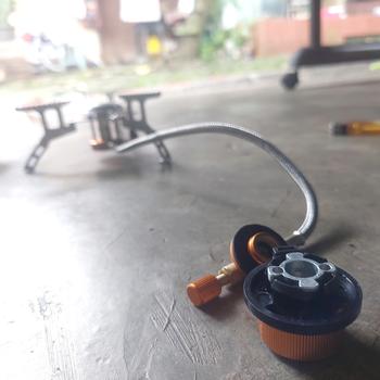 Product Review of Adapter / Konverter Kepala Ulir Canister Gas Kaleng Kompor Portable from Tokopedia customer review 0