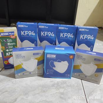Product Review of Masker Seven Duckbill 4ply isi 50 / Masker Duckbill 4 ply from Tokopedia customer review 0
