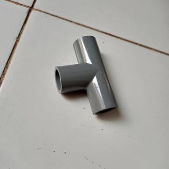 Product Review of Tee 1/2 inch RUCIKA AW - 0.5 0,5 setengah PVC sambungan pipa from Tokopedia customer review 0