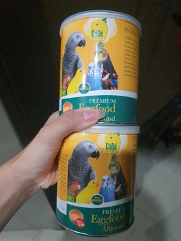 Product Review of CEDE - EGGFOOD ALLROUND PREMIUM 250 GRAM from Tokopedia customer review 0