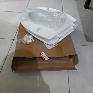 Tutup Kloset Duduk Komplit Tipe 365 – Set Penutup Toilet // tutup closet kloset duduk tebal universal toilet seat toilet cover wc kamar mandi