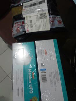 Product Review of Masker Onemed KF94 / Masker Onemed UFO isi 20 from Tokopedia customer review 0