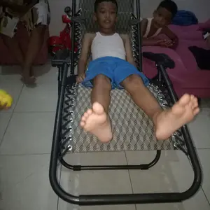 Kursi Santai Lipat Malas Furniture Kursi Tidur Portable Folding Bed Minimalis Chairs Pantai Indoor Outdoor 73100