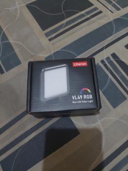 Product Review of Ulanzi VL49 RGB Lampu LED Mini Video Light for Camera Smartphone from Tokopedia customer review 0