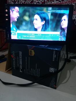 Product Review of TV MOBIL HEAD UNIT SKELETON SKT-8197 7" BODY PENDEK FULL GLASS from Tokopedia customer review 3