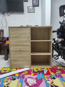 Product Review of RAK BUKU UNIHOME RB12 WHITE from Tokopedia customer review 0