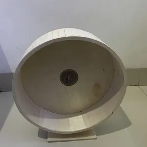 roda hamster / wheel hamster 25 cm bahan kayu ( hamster syirian)