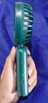 Product Review of GROTIC Kipas Angin Portable Mini Kipas Meja Lipat 2000mAh Rechargeable from Tokopedia customer review 3