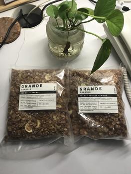 Product Review of Grande granola 500 gr (SEA SALT CARAMEL) from Tokopedia customer review 1