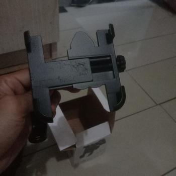 Product Review of Holder hp spion BESI penahan ponsel penyangga pencagak pegangan stand handphone di motor original kuat aman anti slip mudah di gunakan NB20 from Tokopedia customer review 1
