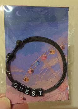 Product Review of Gelang Tali Inisial Nama Huruf Dadu Custom Pria Wanita Couple Sahabat from Tokopedia customer review 0