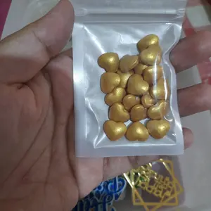 GR-MNSPG-0001 Sprinkles trimit springkel 10gr hati bintang gold emas