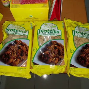 Proteina Protein Nabati Soy Meat Daging Cincang Vegan 250gr