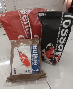 Product Review of 1mm Makanan / Pakan Pelet Ikan Koi Growth Apung 1 Kg Bulkie from Tokopedia customer review 0