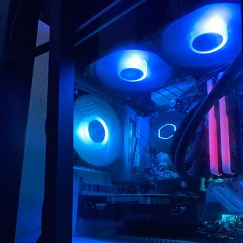 Product Review of COOLER MASTER MASTERLIQUID 240L CORE ARGB | ML240L CORE LIQUID COOLER from Tokopedia customer review 0