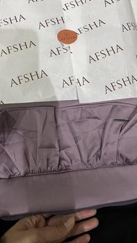 Product Review of Afsha - Mukena Dewasa Raima 2in1 Series (Free Sajadah, Pouch & Box Hampers) from Tokopedia customer review 0