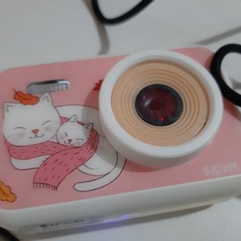 Product Review of SJCAM FUNCAM KIDS CAMERA kamera pocket digital anak - KITTY WHITE from Tokopedia customer review 1