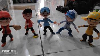 Product Review of Action Figure Boboiboy set 5pcs from Tokopedia customer review 0