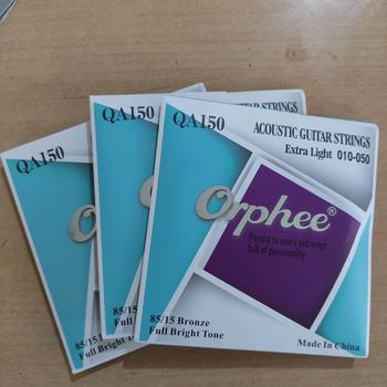 Product Review of Orphee QA Senar SET Gitar Akustik String Ukuran 9 10 11 12 QA140 QA150 QA160 QA170 Q160S Q160C from Tokopedia customer review 1