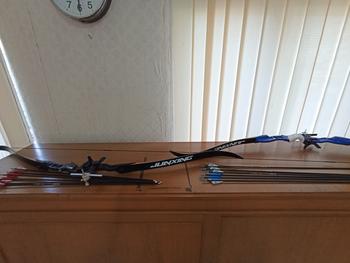 Product Review of Busur Panah Junxing F155 Recurve Bow from Tokopedia customer review 1