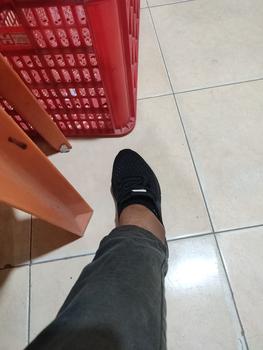 Product Review of PAULMAY Sepatu Sneakers Pria Tokyo Series - Black Casual Shoes from Tokopedia customer review 0