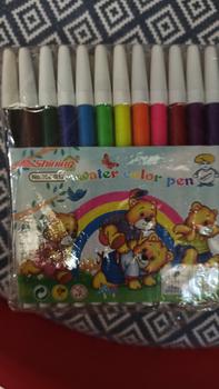 Product Review of Shining Spidol  Water Color Pen (108-S12) Mewarnai from Tokopedia customer review 0