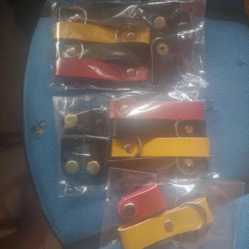 Product Review of Klip Kabel Kulit Sapi Asli | Model Simple 1 Pcs | Warna Maroon from Tokopedia customer review 0