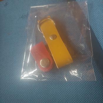 Product Review of Klip Kabel Data Kulit Sapi Asli - Kancing ATG / Bakar - Warna Hitam from Tokopedia customer review 0
