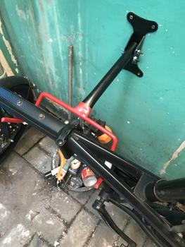 Product Review of Gantungan Sepeda DiTembok Stand Display Bracket Bike Stand Wall Hanger from Tokopedia customer review 0
