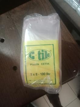 Product Review of Plastik Klip C-tik ukuran 5x8 from Tokopedia customer review 0