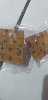 Product Review of Anting Tusuk Titanium Anti Karat Bulat Satu Mata Asli Wanita Silver from Tokopedia customer review 0