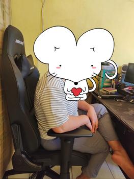 Product Review of AndaSeat Jungle Series Premium Kursi Gaming Chair Black from Tokopedia customer review 0