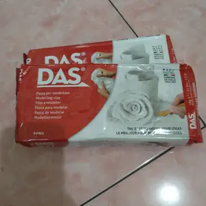 DAS Modelling Clay / Tanah Liat 1 kg White / Terracotta