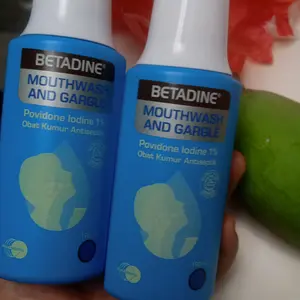 Betadine Mouthwash obat kumur antiseptik 190ml