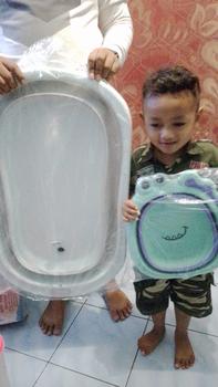 Product Review of Sugar Baby Foldable Baby Wash Basin - Baskom Ember Lipat Bayi from Tokopedia customer review 0