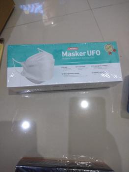Product Review of Masker Onemed KF94 / Masker Onemed UFO isi 20 from Tokopedia customer review 0