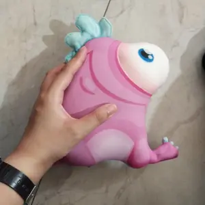 Boneka Kuman Monster Peraga Random Edukasi Warna Warni Puppet Show