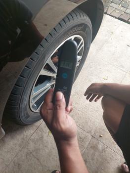 Product Review of Alat Pengukur Tekanan Angin Ban Mobil Motor Tire Pressure Gauge from Tokopedia customer review 0