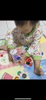 Product Review of Mainan Montessori Edukasi Anak Bayi Sensory Play Busy Jar Mulai 9 Bula from Tokopedia customer review 0