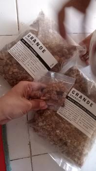 Product Review of Grande granola 500 gr (SEA SALT CARAMEL) from Tokopedia customer review 1