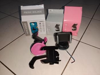 Product Review of Holder hp spion BESI penahan ponsel penyangga pencagak pegangan stand handphone di motor original kuat aman anti slip mudah di gunakan NB20 from Tokopedia customer review 0
