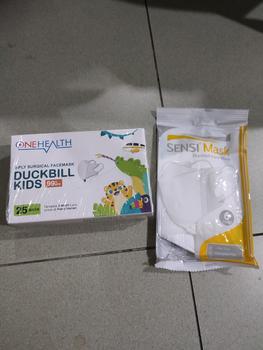 Product Review of Masker Duckbill Kids OneHealth isi 25 Pcs from Tokopedia customer review 0