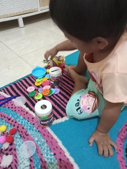 Product Review of Mainan Montessori Edukasi Anak Bayi Sensory Play Busy Jar Mulai 9 Bula from Tokopedia customer review 0
