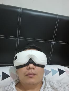 Product Review of Premium Eye Care Massager Alat Pijat Mata Alat Terapi Mata bluetooth from Tokopedia customer review 0